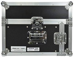 DEEJAYLED LED TBHM4ULT 4 Space Amp Rack with Laptop