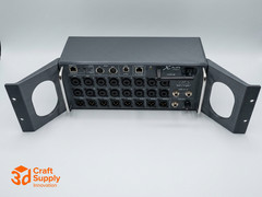Recessed Rack Ears for Behringer Mixers XR16 XR18 SD18 Midas MR16 MR18 19″ Rack