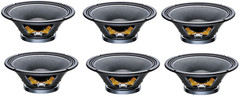 6x Celestion TF1230 12″ pressed steel chassis, ferrite magnet bass/mid driver 8Ω