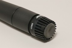Shure SM57-LC XLR Dynamic Instrument Microphone Never used open box item