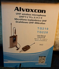 Alvoxcon TG-210S UHF Wireless Microphone