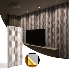 4-Pack Large 3D Acoustic Wall Panels, Soundproof Peel & Stick Decor