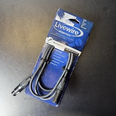Livewire Advantage XLR Microphone Cable 5 ft. Black