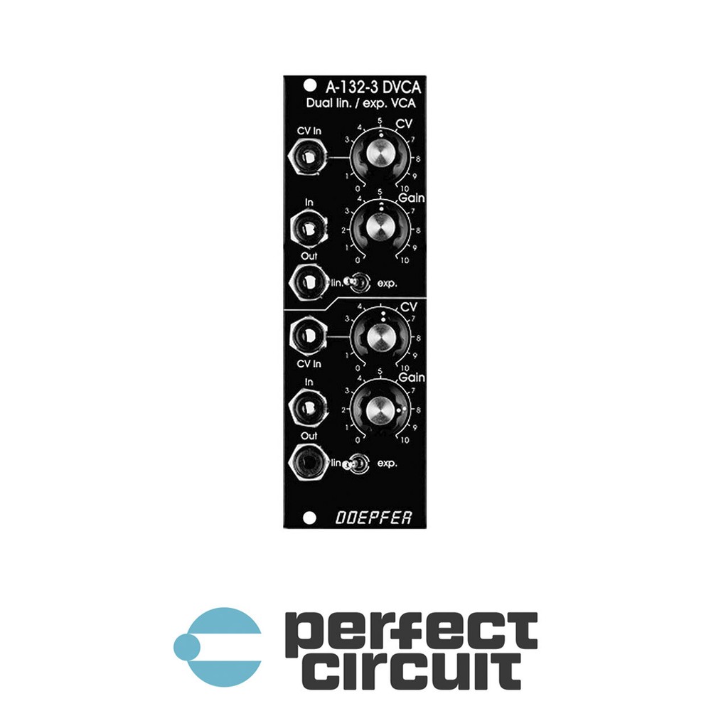 Doepfer A-132-3v Dual VCA Vintage Series EURORACK – NEW – PERFECT CIRCUIT
