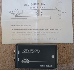 DOD 260 Direct Box made in the USA