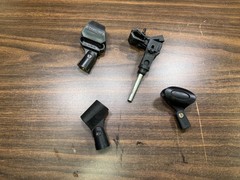 4 Pack – Microphone Mount Clips – Shockproof – Drum Mic Mounts
