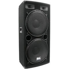 Seismic Audio 155.2 15″ PA DJ Speakers 1000W – Black