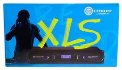 Crown Pro XLS1502 XLS 1502 1550w DJ/PA Power Amplifier Amp, Only 8.6 LBS + DSP!