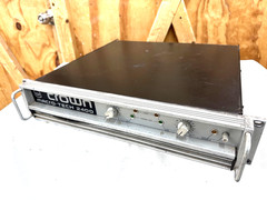 Crown Macro-Tech 2400 Power Amp Amplifier XLR Inputs – Working
