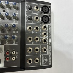 Behringer Xenyx 802 8 Input 2 Bus Mixer No Power Supply