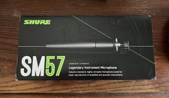 Shure SM57 Dynamic Instrument Microphone SM-57 Mic Stage Studio w/bag & clip