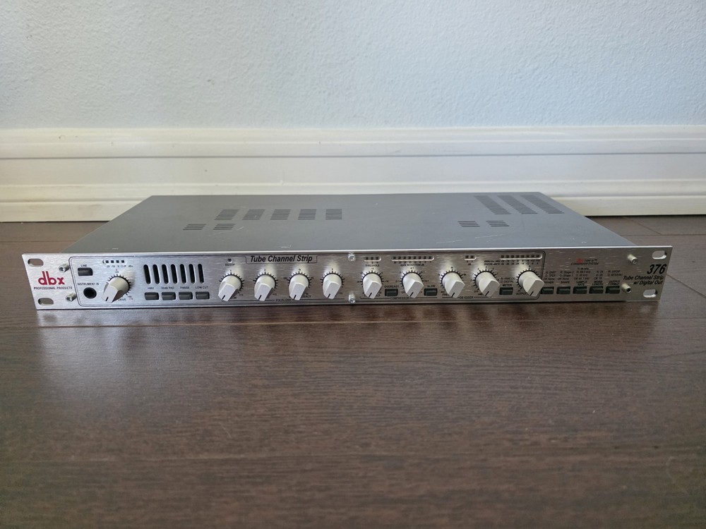 DBX 376 Tube Channel Strip w/ Digital Out