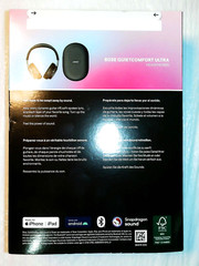 BOSE QUIETCOMFORT ULTRA NOISE CANCELLING HEADPHONES BLACK NEW FACTORY SEALED