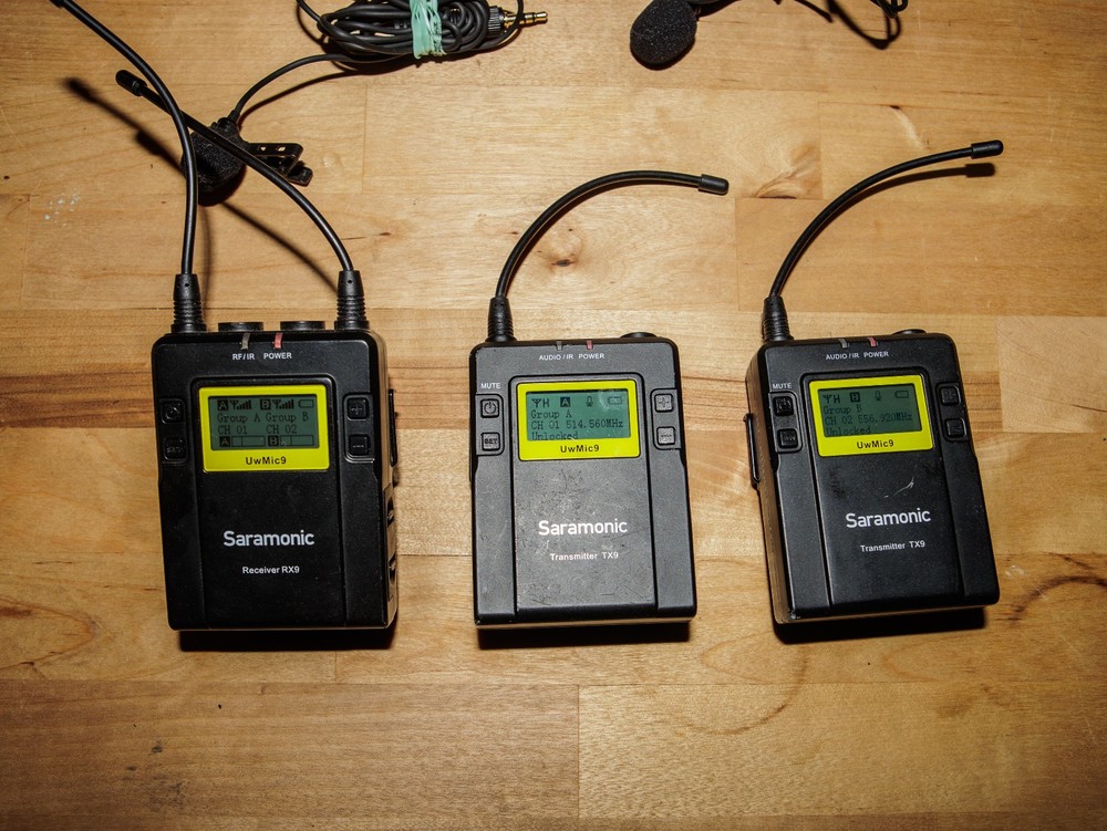 Saramonic UwMic9 UHF Wireless Lavalier Microphone System