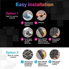 Acoustic Foam Panel Wedge Studio Soundproofing Wall Tiles 2″ x 12″ x 12″ 12 Pack