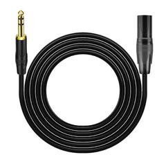 1/4″ TRS Male Stereo to XLR Male Balanced Interconnect Cable Gold Plated B20