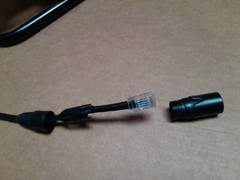 PRO CAT-5e Tactical UTP w/Neutrik Ethercon Digital Cable on reel 200ft