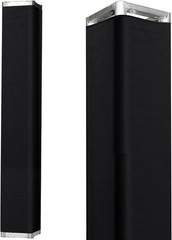 2PCS Thick Black Truss Cover – High Elasticity Scrim Sleeve for 6.56 Ft X 12 in