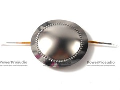 2x 1 3/4 in 4.4mm Aluminium flat Wire Dome Diaphragm Tweeter Voice Coil