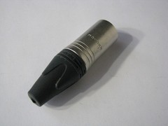 1 Neutrik Metal XLR Mic Connector Part Male Connector Replacement End 3 Pin 3XLR