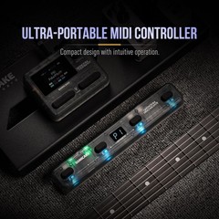 SONICAKE Pocket Control – MIDI Foot Controller, Wired/Wireless MIDI Transmiss…