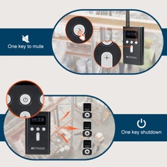 RETEKESS T130S-T131S Wireless Tour Guide Audio System 10 Receivers Church Museum