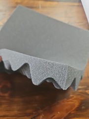 6 PK Black Egg Crate Acoustic Foam Tile Panel Wall Tile Soundproofing 12x12x1.5
