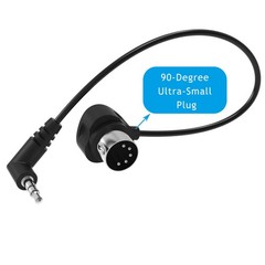 TRS 3.5mm MIDI Cable 2-Pack 1-FT / 30CM Type-A TRS 3.5mm to MIDI 5 Pin Din Ca…