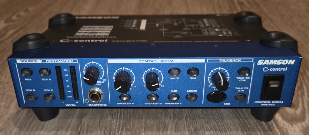Samson C-Control Room Matrix 18V 1A UNTESTED PLEASE READ
