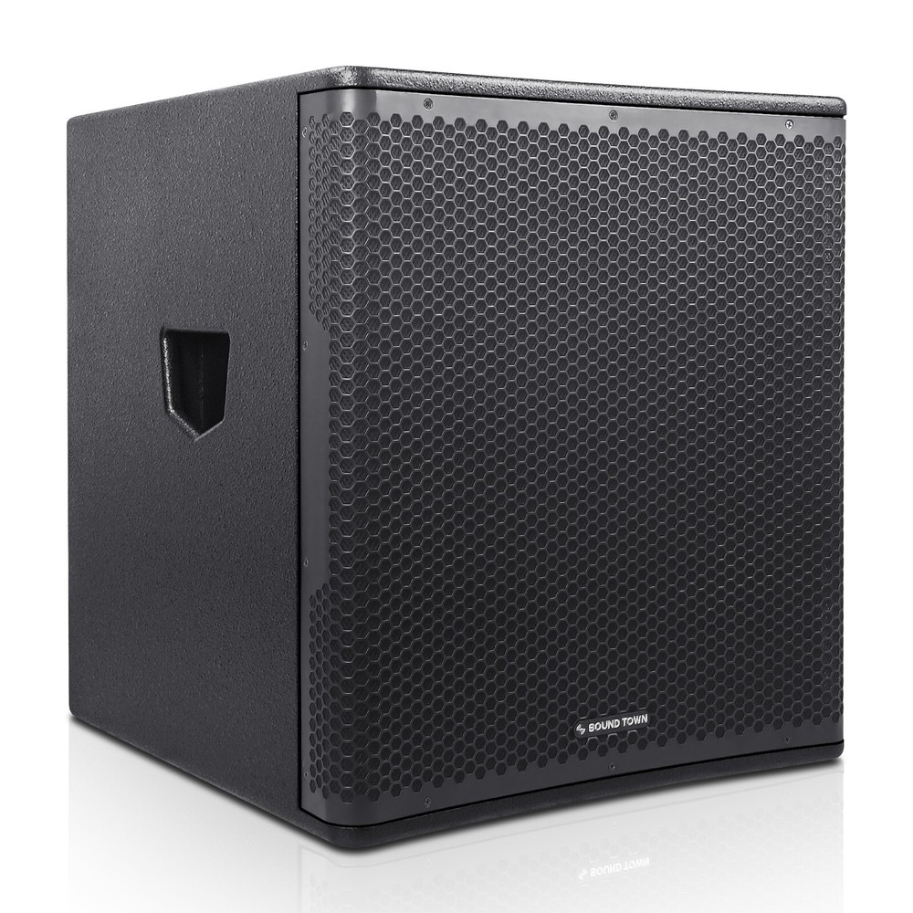 Sound Town 18″ Powered PA DJ Subwoofer 2400W Class-D w/ LPF (METIS-PRO18AS)
