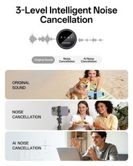 Wireless Lavalier Microphone for iPhone 17/16/15/14, iPad & Android, Magnetic…