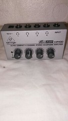 behringer micro amp ha400 with extras & FREE SHIPPING! Read the description