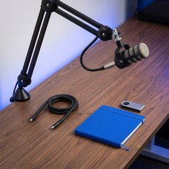 4Pcs Durable Metal Mic Gooseneck Extensions for Desktop Mic Stand Support