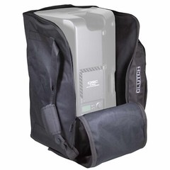 Universal Medium 12″ Speaker Black Travel Carry Tote Bag w Handles 2-Pack