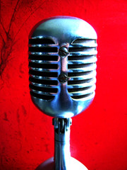 Vintage 1940’s Shure Brothers 55 Fatboy microphone Elvis deco w S-36 stand # 5