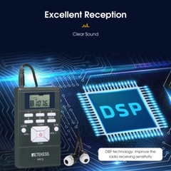 Wireless Assisted Listening Tour Guide System 2 Transmitter 50 Receivers Church
