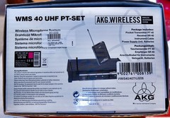 AKG WMS40 SR40 diversity Receiver (2 SETS COLOR GREY AND PINK)
