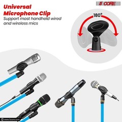 5Core Tripod Mic Stand Adjustable Holder Floor Microphone Boom Arm