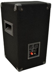 (2) Harmony Audio HA-V10P DJ 10″ Passive 300W PA Speaker Speakon Cables & Stands