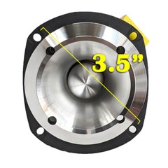 HyperPower TW-35 3.5″ Bullet Tweeter 100 Watt RMS 8-ohm 105 dB 4 pcs