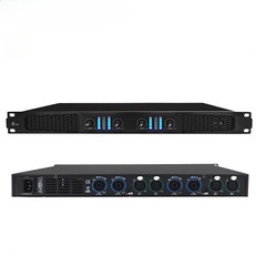 RX-4 High Power Digital 4 Channel 800 Watts Power Amplifier for Karaoke