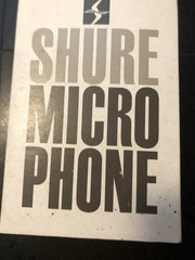 SHURE MICROPHONE MODEL 507B DYNAMIC HAND HELD PAGING MICROPHONE NEW OLD STOCK