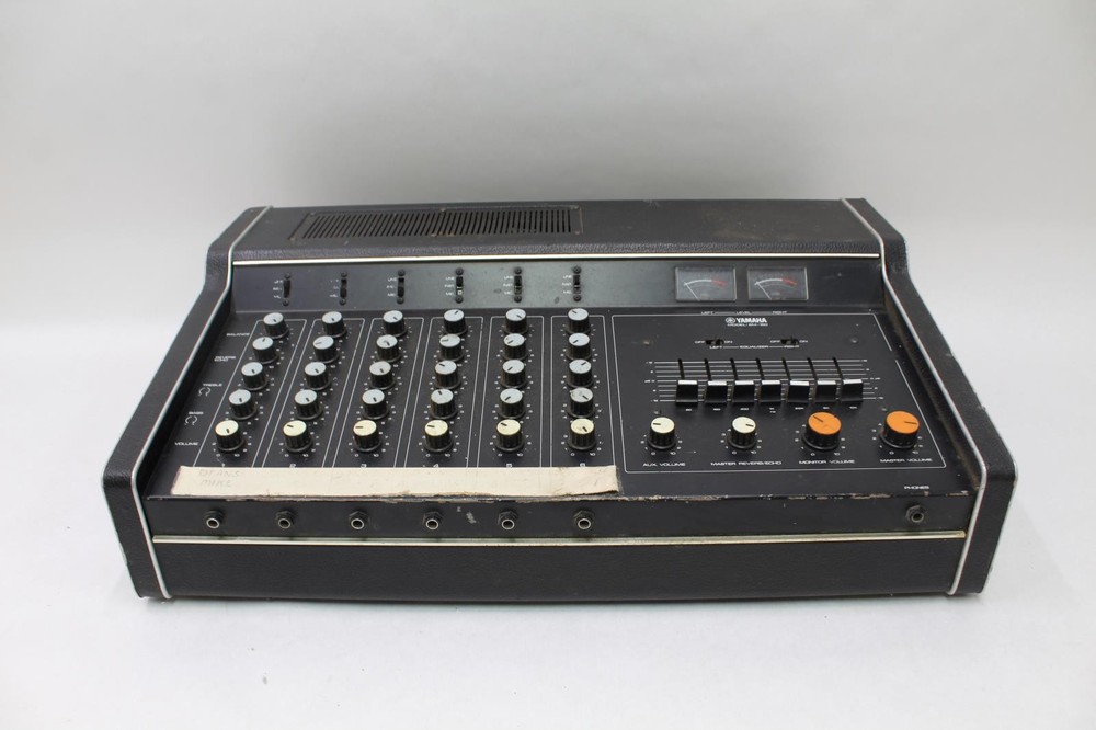 Vintage Yamaha EM-150 Six Channel Stereo Mixer / Amplifier