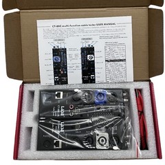 LASE CT-88C Multi-Function Cable Tester HDMI PowerCon Speakon XLR DIN RCA BNC