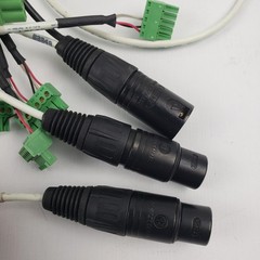 Bulk Pro Audio Rack Pull Cables Lot Neutrik XLR Phoenix Blocks West Penn Shielde