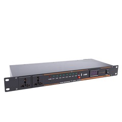 Professional Power Sequencer Conditioner With Display For DJs Easy To Use