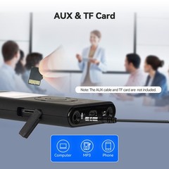 Wireless Tour Guide System Assisted Listening Devices Transmitter 5 Receivers