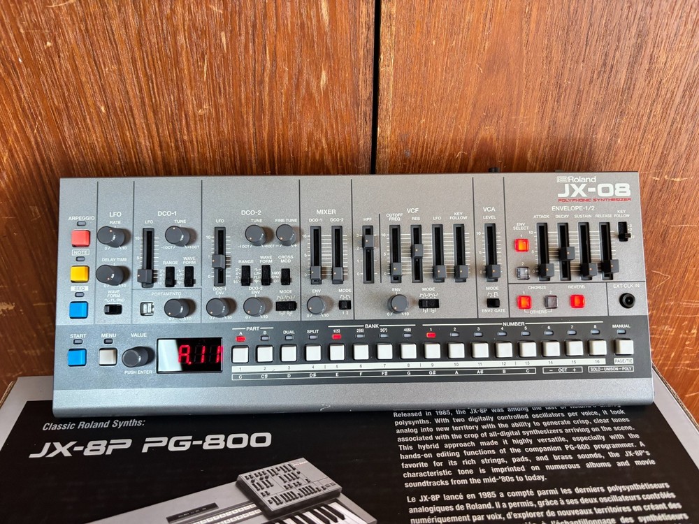 Roland JX-08 Boutique Series JX-8P Sound Module w/ box