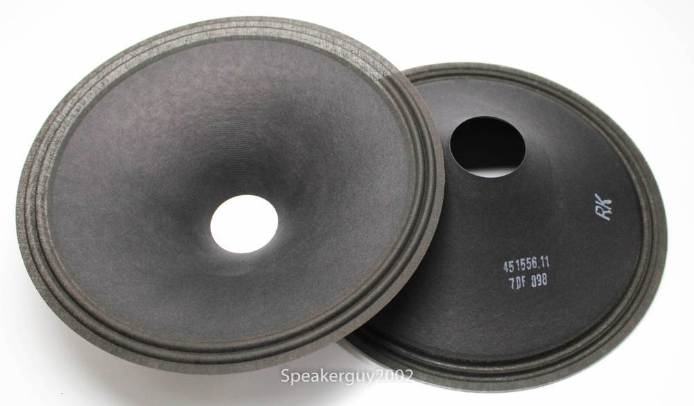 Pair 15″ Paper Cones – Speaker Parts — 451556-11