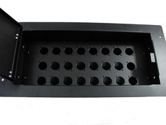 PROCRAFT FMWB-6-24X-BK 6″ flush mount wall box Punched for 24 „D“ series